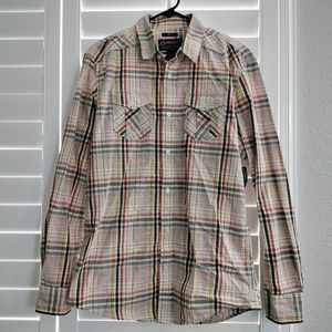 American Rag Men's Plaid Button Down